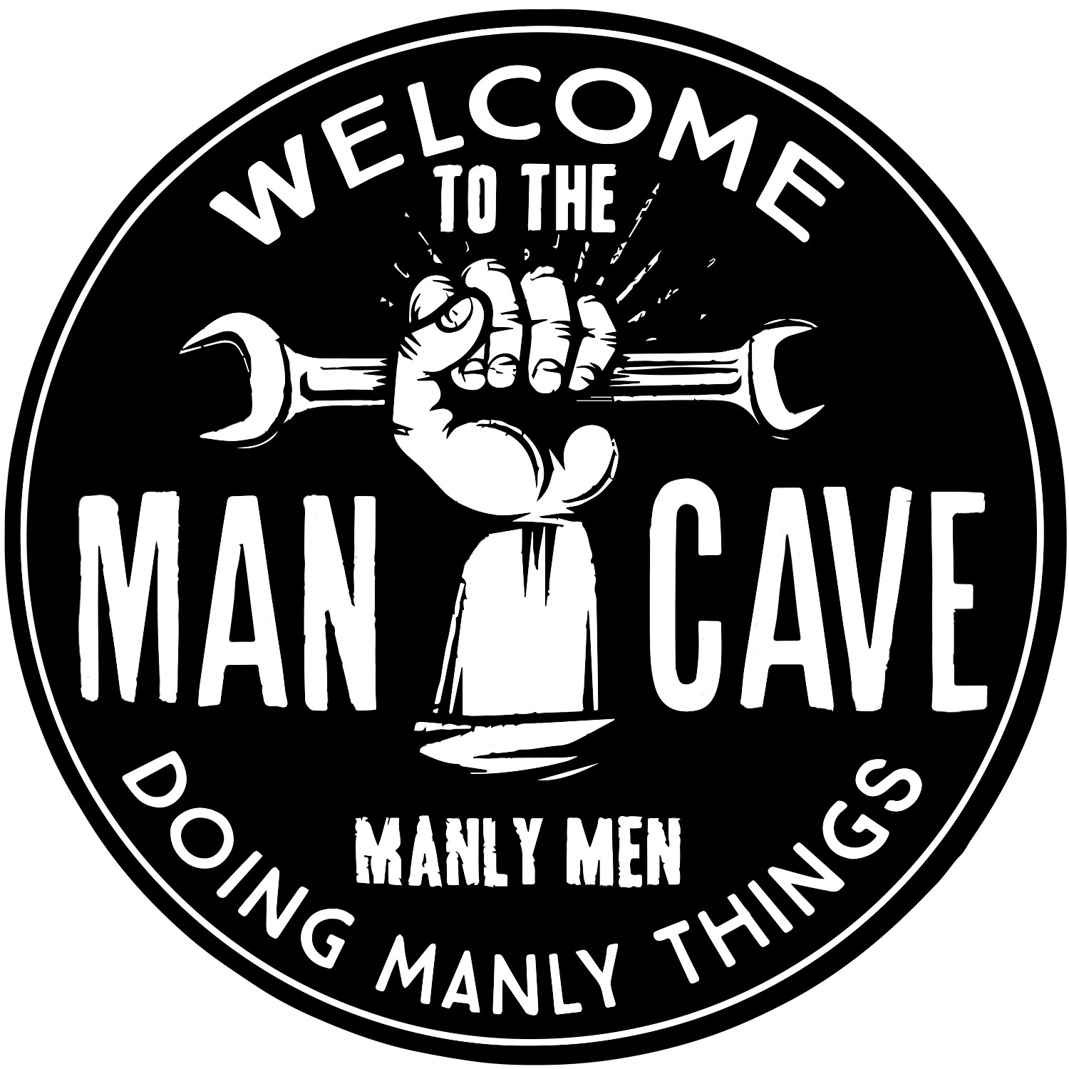 man cave signs